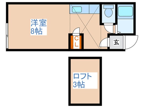 アメリカクラブの物件間取画像